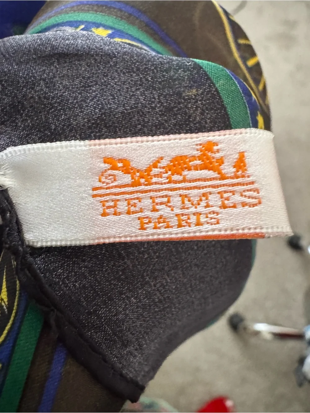 Hermes Silk Scarf